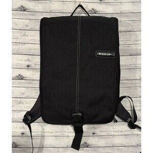BRENTHAVEN Pro Style Slim Pack Laptop Backpack Black Water Resistant